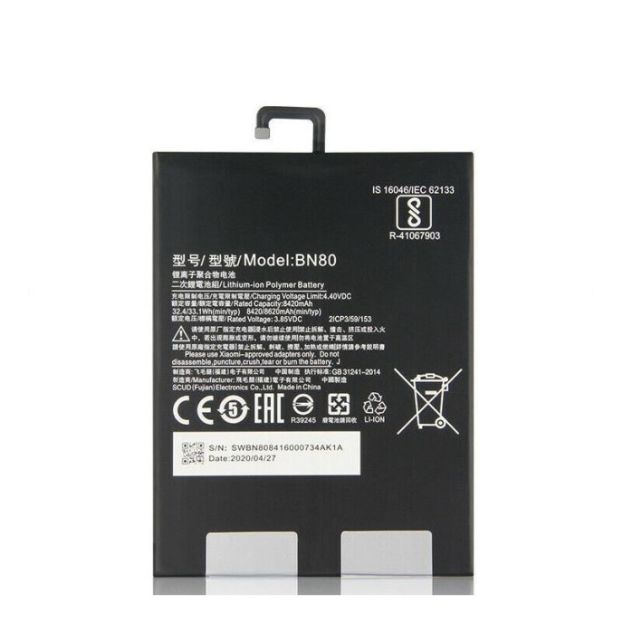 Batería BN80 Xiaomi Mi Pad 4 PLUS de 8420mAh