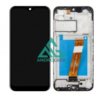 Pantalla para Samsung A01 A015 A015F CON MARCO SM-A015F Galaxy  (LCD/display + digitalizador/táctil) calidad Original