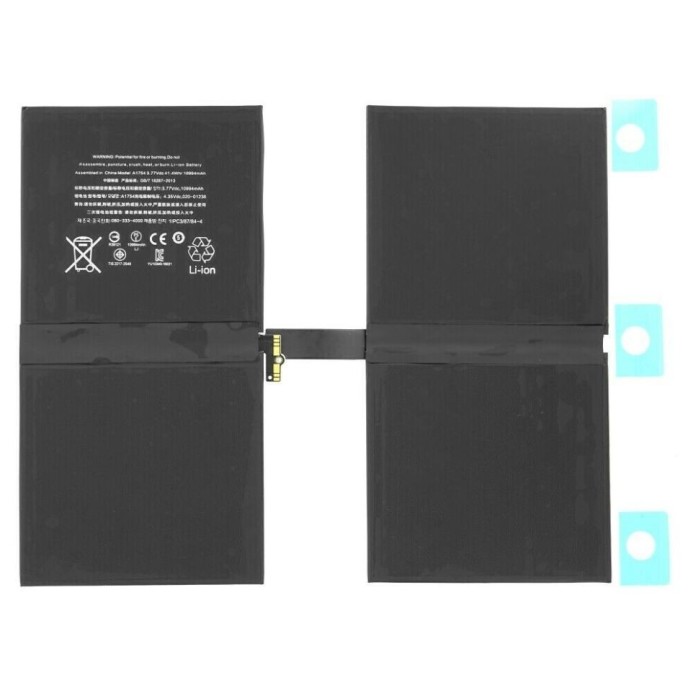 Batería iPad Pro 12.9 (2017) A1754 A1670 A1671 A1821 battery 10994mAh