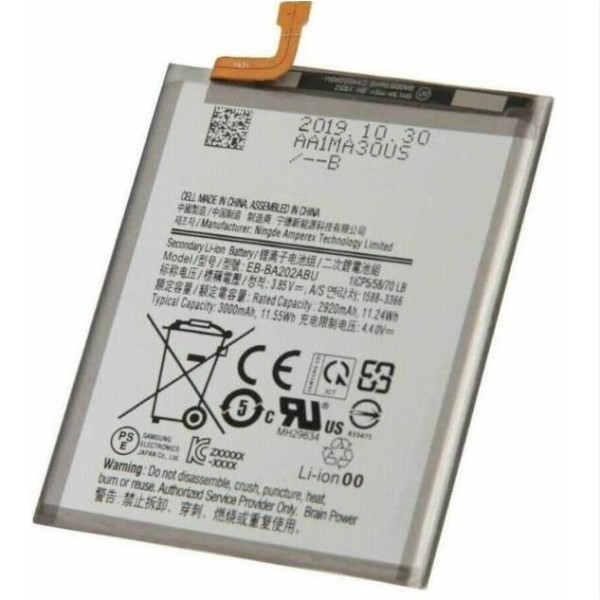 Bateria Samsung Galaxy A20e A202F EB-BA202ABU  3000mha