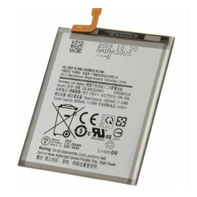 Bateria Samsung Galaxy A20e A202F EB-BA202ABU  3000mha