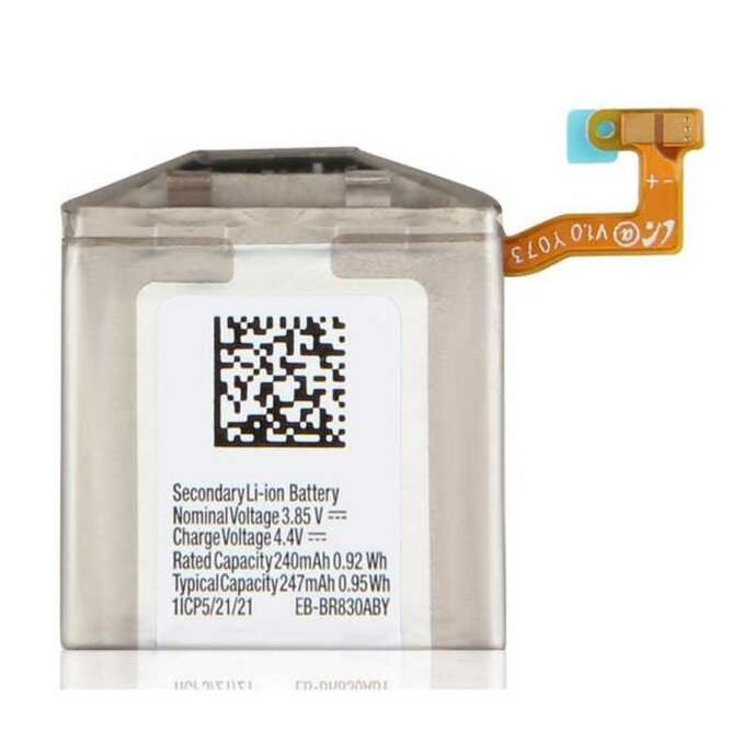 Bateria Samsung Active 2 40mm WIFI  R830  EB-BR830ABY de 247 mha