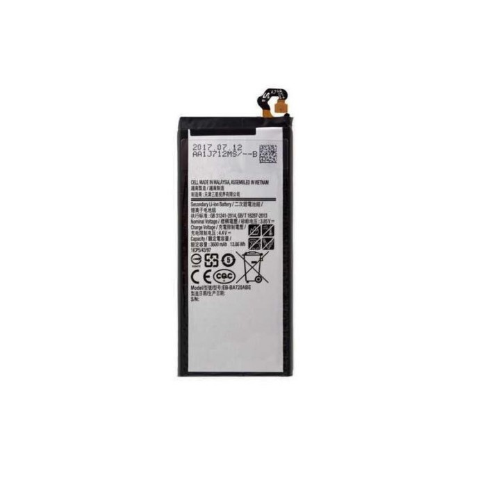 Bateria Samsung A7 2017 A720F   J7 2017 J730 EB-BA720ABE de 3600 mha