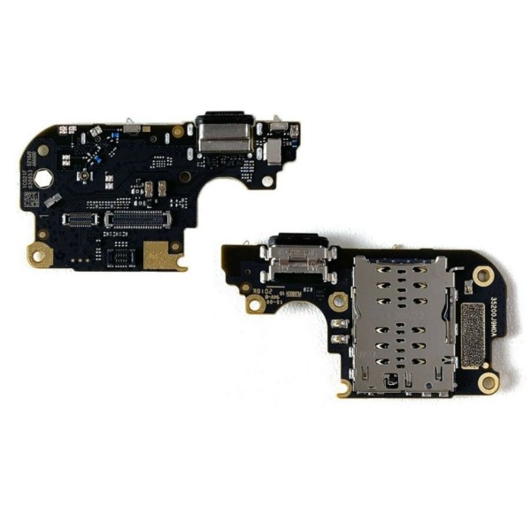 Modulo Conector de Carga Xiaomi Mi 10 Lite 5G y Microfono y Lector SIM M2002J9G placa carga