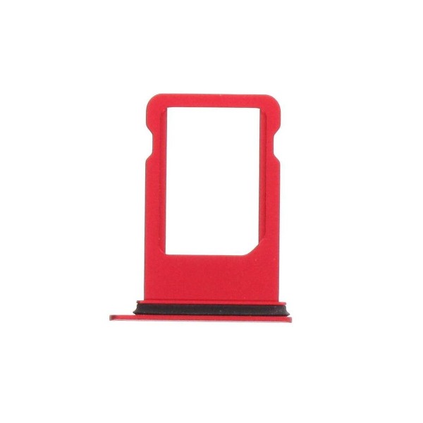 Bandeja SIM iPhone 8 ROJO soporte adaptador SIM PREMIUM