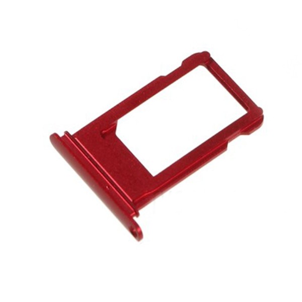 Bandeja SIM iPhone 8 Plus ROJO soporte adaptador SIM PREMIUM