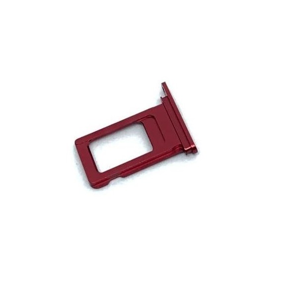 Bandeja SIM iPhone 11 ROJO soporte adaptador SIM PREMIUM