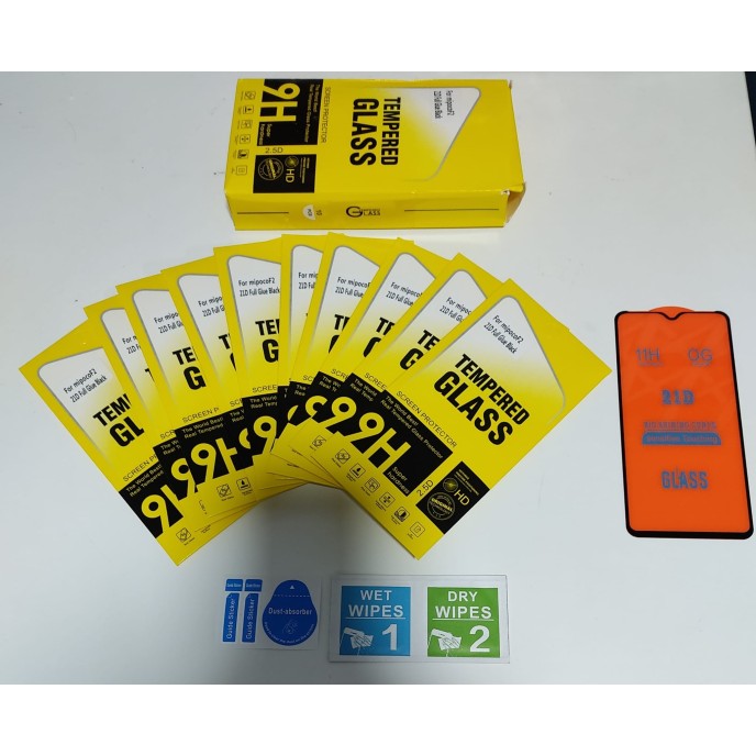 Cristal templado 21D Samsung A10  A10S protector pantalla