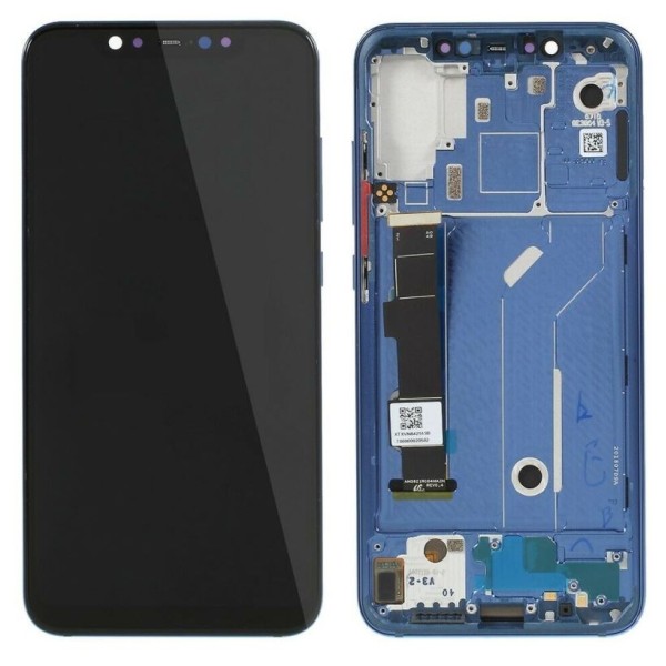 Pantalla con MARCO Xiaomi Mi8  mi 8 OLED PREMIUM AZUL (LCD/display + digitalizador/táctil)