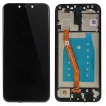 Pantalla con MARCO Huawei Mate 20 LITE NEGRO PREMIUM  SNE-LX1 SNE-LX2 SNE-LX3 (LCD/display + digitalizador/táctil)