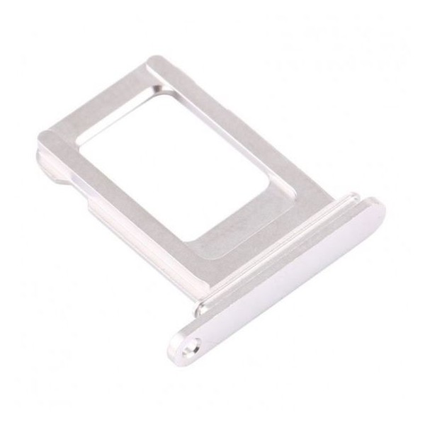 Bandeja SIM iPhone 12 PRO iPhone 12 MAX BLANCO PLATA soporte adaptador SIM holder PREMIUM