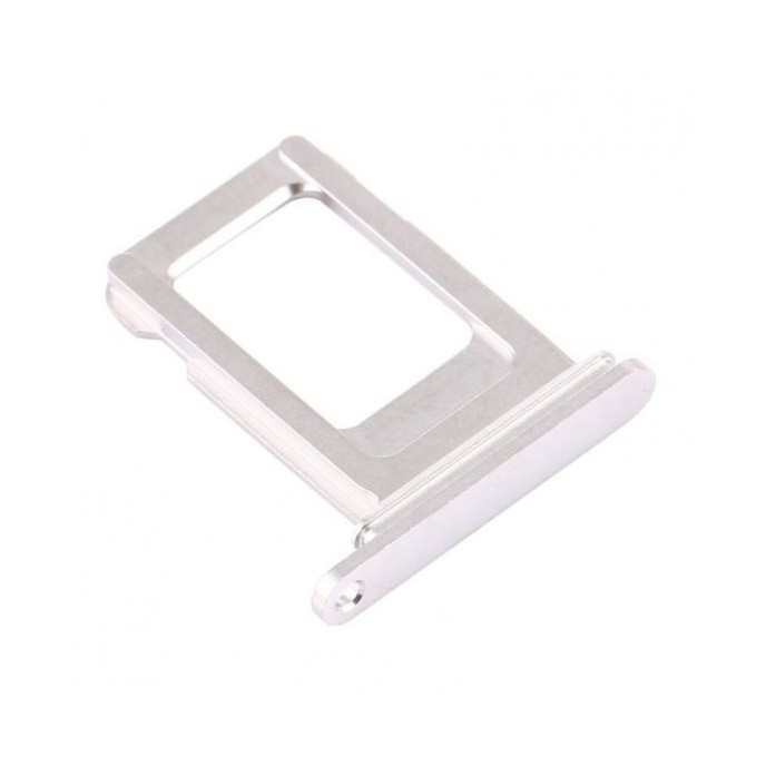 Bandeja SIM iPhone 12 PRO iPhone 12 MAX BLANCO PLATA soporte adaptador SIM holder PREMIUM