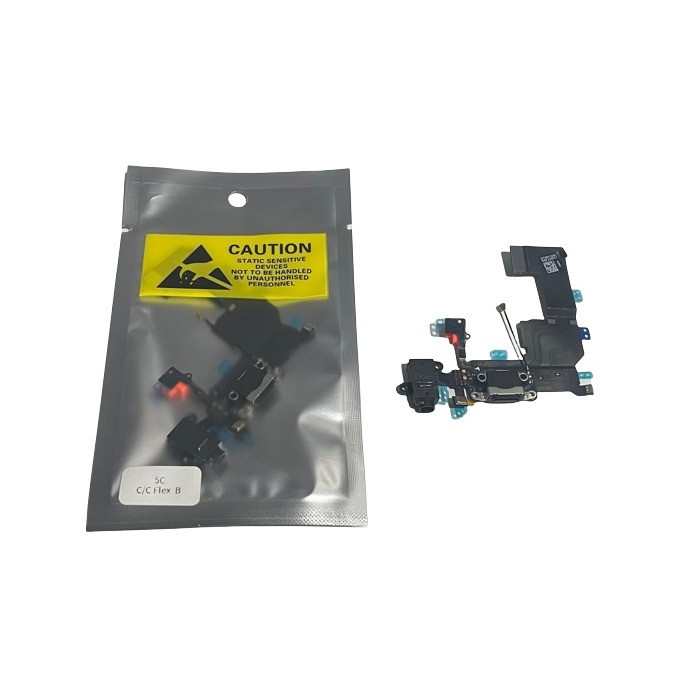 Flex conector carga iPhone 5C PREMIUM microfono antena placa carga