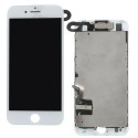Pantalla iPhone 7 PLUS FULL SET BLANCA (con componentes) (incluye Botón Home + Altavoz + Cámara frontal)  (LCD + táctil) 
