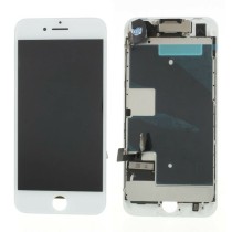 Pantalla iPhone 8 FULL SET BLANCA con componentes (incluye Botón Home + Altavoz + Cámara frontal)  (LCD + táctil) 
