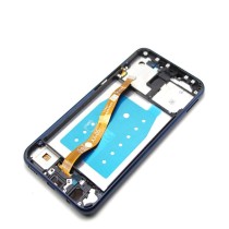 Pantalla con MARCO Huawei Mate 20 LITE AZUL PREMIUM  SNE-LX1 SNE-LX2 SNE-LX3 (LCD/display + digitalizador/táctil)