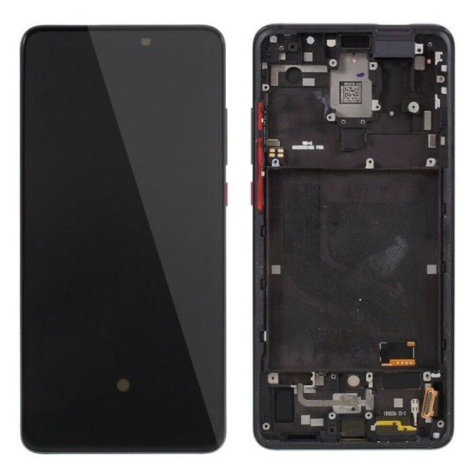 Pantalla con MARCO Xiaomi Mi9T mi 9t  Mi9T Pro  Redmi K20  K20 PRO OLED PREMIUM NEGRO (LCD/display + digitalizador/táctil) 