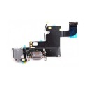 Flex conector carga iPhone 6 PREMIUM GREY NEGRO microfono antena placa carga