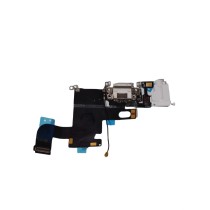 Flex conector carga iPhone 6 BLANCO microfono antena placa carga