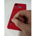 Tapa trasera Huawei P smart PLUS Nova 3i ROJA CON LENTE back cover tapa cubre bateria  PREMIUM
