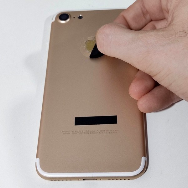 Tapa chasis iPhone 7 DORADO Carcasa trasera iPhone 7 chasis tapa trasera 