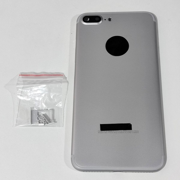  Carcasa chasis iPhone 7 PLUS PLATA chasis tapa trasera iPhone 7 PLUS