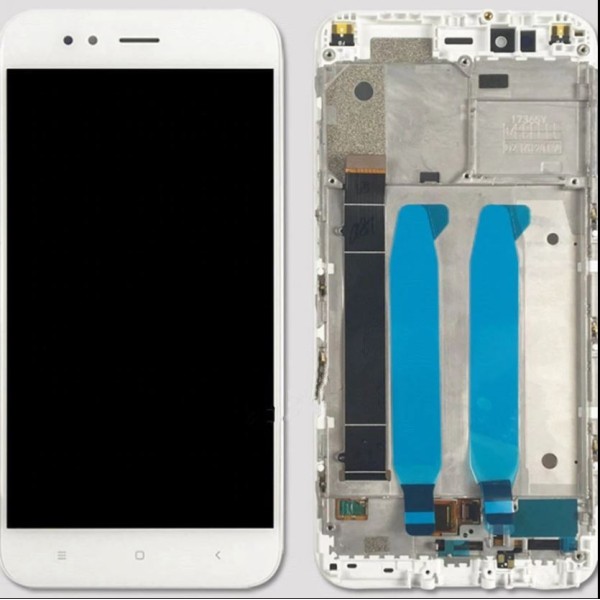 Pantalla con MARCO Xiaomi Mi A1 / Mi 5X BLANCO (LCD/display + digitalizador/táctil)