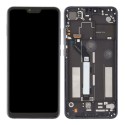 Pantalla con MARCO Xiaomi Mi8 LITE mi 8 lite NEGRO calidad PREMIUM (LCD/display + digitalizador/táctil)