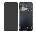 Pantalla OLED con MARCO Samsung A70 2019 SM-A705 SMALL GLASS (LCD/display + digitalizador/táctil)