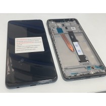 Pantalla con Marco  Xiaomi Poco X3 PRO M2102J20SG M2102J20SI NEGRO  (LCD/display + digitalizador/táctil)