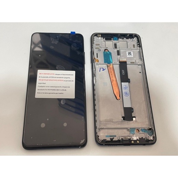 Pantalla Xiaomi Poco X3 GT CON MARCO NEGRO 21061110AG   (LCD/display + digitalizador/táctil)