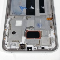 Pantalla con MARCO Xiaomi Mi 10 LITE 5G PLATA OLED COMPATIBLE M2002J9G (LCD/display + digitalizador/táctil)