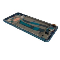 Pantalla Xiaomi con MARCO Azul Mi 11 Lite 4G M2101K9AG Mi 11 Lite 5G M2101K9G PREMIUM (LCD/display + digitalizador/táctil)