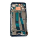 Pantalla Xiaomi con MARCO Azul Mi 11 Lite 4G M2101K9AG Mi 11 Lite 5G M2101K9G PREMIUM (LCD/display + digitalizador/táctil)