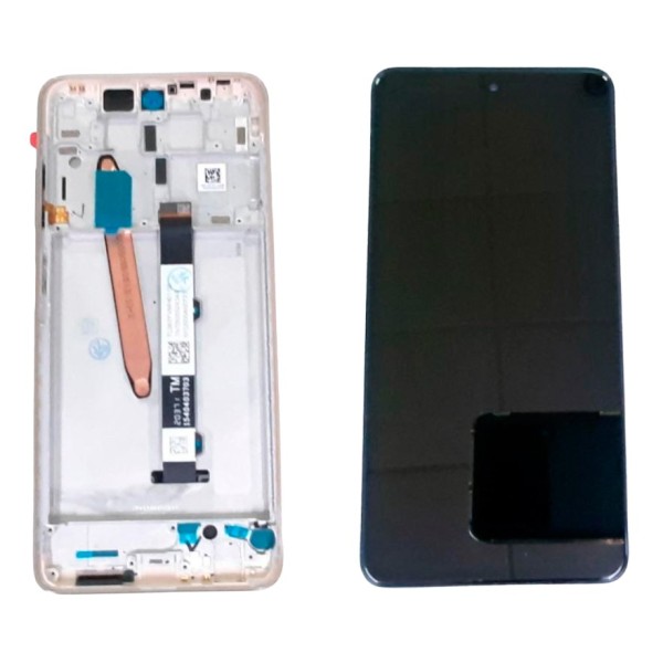 Pantalla con Marco  Xiaomi Poco X3 NFC DORADO  (LCD/display + digitalizador/táctil)