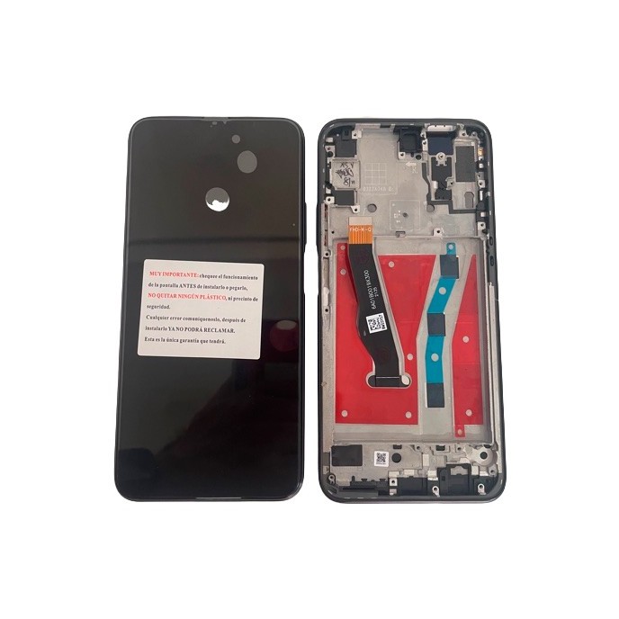 Pantalla con Marco Negro Huawei Honor 9X HLK-AL00 HLK-TL00  PREMIUM (LCD/display + digitalizador/táctil)