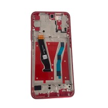 Pantalla con Marco Rojo Huawei Honor 9X HLK-AL00 HLK-TL00  PREMIUM (LCD/display + digitalizador/táctil)
