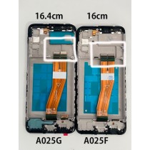 Pantalla con MARCO Samsung Galaxy A02s A025 SM-A025F calidad Service pack (LCD/display + digitalizador/táctil) 