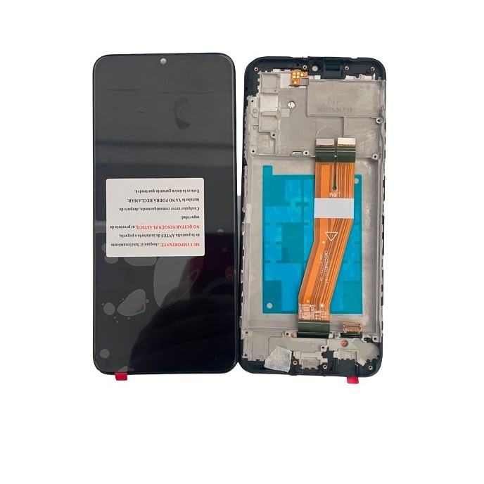 Pantalla con Marco Samsung Galaxy A03S SM-A037G (16.4cm) calidad service pack (LCD/display + digitalizador/táctil) 