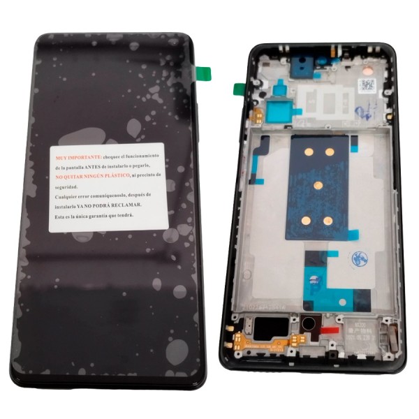 Pantalla Xiaomi Mi 11T  Mi 11T PRO Poco F4 GT con MARCO Negro PREMIUM (LCD/display + digitalizador/táctil)