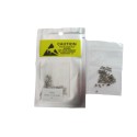 Set de Tornillos para iPhone 7 PLUS  blanco / plata
