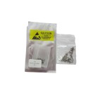 Set de Tornillos para iPhone XR  blanco / plata
