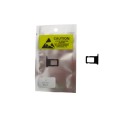 Soporte de Bandeja SIM para iPhone 13 DUAL SIM negro PREMIUM