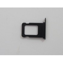 Soporte de Bandeja SIM para iPhone 13 DUAL SIM negro PREMIUM