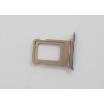 Soporte de Bandeja SIM para iPhone 13 PRO DUAL SIM dorado PREMIUM