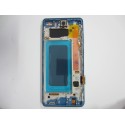 Pantalla con MARCO AZUL Samsung  S10 PLUS SM-G975F OLED 2  (LCD/display + digitalizador/táctil) 