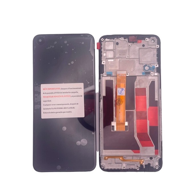Pantalla con MARCO Oppo A73 5G CPH2161 calidad Premium (LCD/display + digitalizador/táctil)