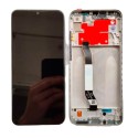 Pantalla con MARCO Xiaomi Redmi Note 8T  PLATA (LCD/display + digitalizador/táctil)