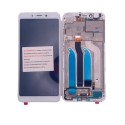 Pantalla Xiaomi Redmi 6  Redmi 6A con MARCO BLANCO (LCD/display + digitalizador/táctil) 