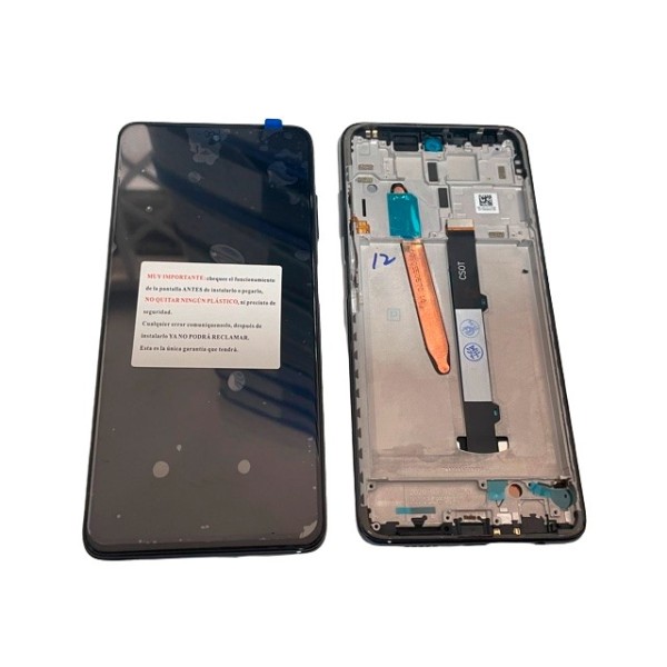 Pantalla Xiaomi Poco X3 GT CON MARCO NEGRO 21061110AG   (LCD/display + digitalizador/táctil)